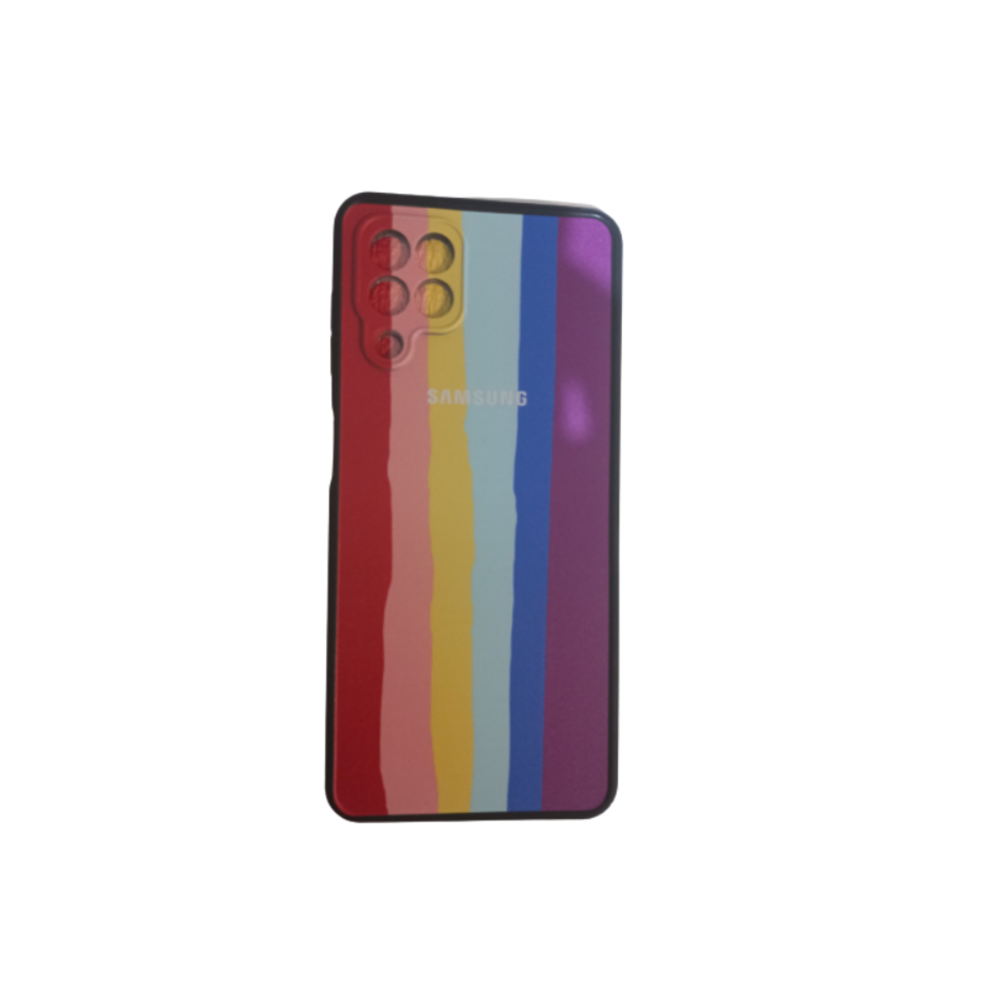 کاور موبایل رنگین کمانی Samsung A22